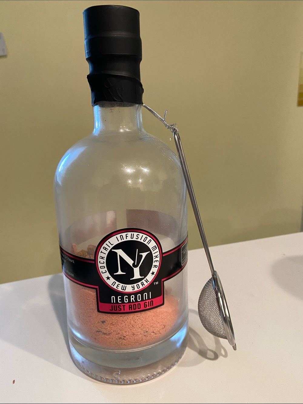 Cocktail Infusion Mixer Negroni - gin. New